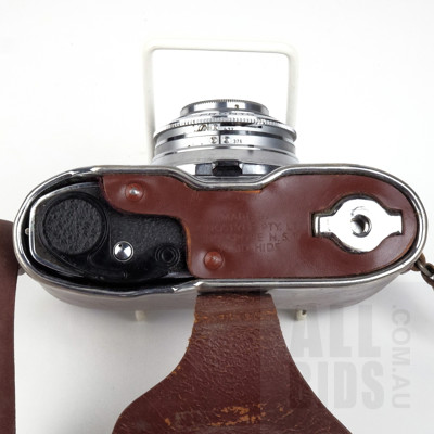 Vintage Kodak Retinette IIA with Schneider-Kreuznach 45mm Lens and Original Case
