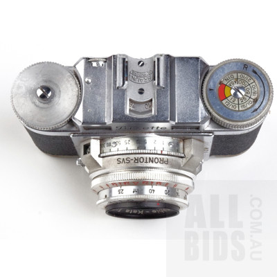 Vintage Braun PaxetteFilm Camera with Staeble-Katz 45mm Lens and Original Case