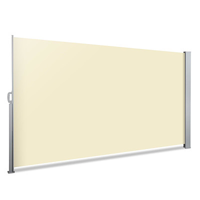 Retractable Side Awning Shade - Beige