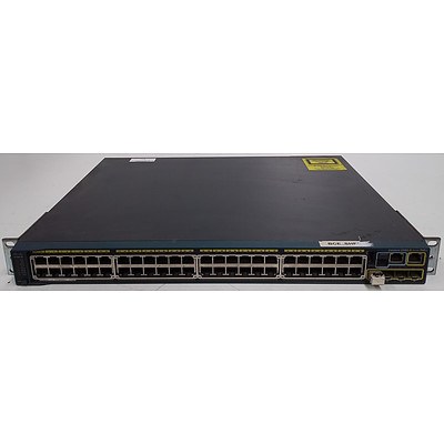 Cisco (WS-C2960S-48FPS-L) Catalyst 2960-S Series 48 Port Managed Gigabit Ethernet PoE+ Switch