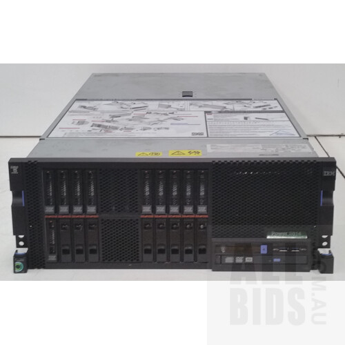 IMB Power S814 IBM POWER8 Modular CPU 4 RU Server with SAS SSDs