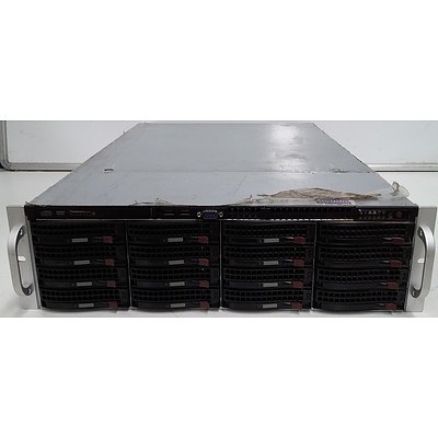Supermicro Quad Core Xeon (E5-2609) 2.4GHz CPU 3 RU Server