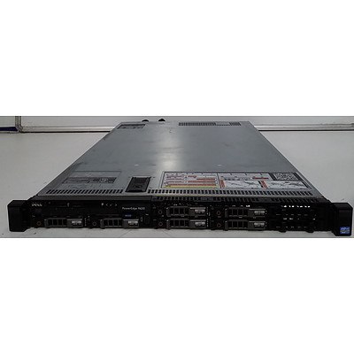Dell PowerEdge 620 (E5-2609) 2.4GHz 4 Core CPUs 1RU Server