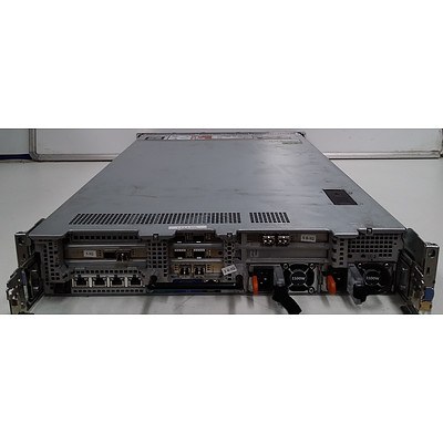 Dell PowerEdge R820 Quad (E5-4650L) 2.6GHz-3.6GHz 8 Core CPUs 1RU Server - With 5 PCIe 8-10GB Network Cards