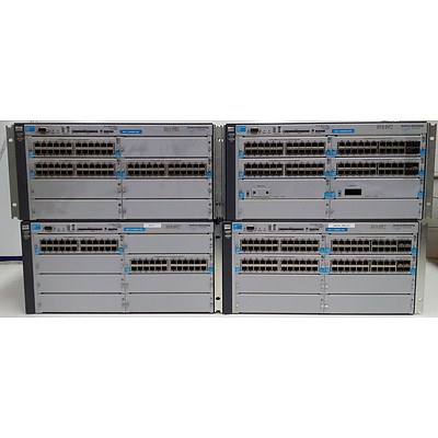 HP (J8773A) ProCurve 4208vl Network Hubs and Gigabit Ethernet Switch Modules