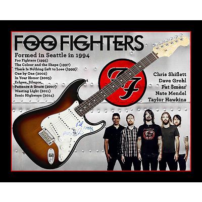 L7 - The Foo Fighters Signed Guitar