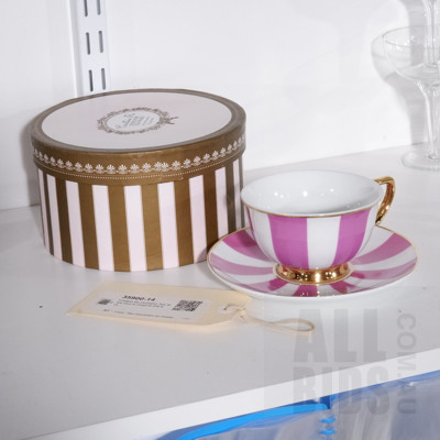 Cristina Re Designer Tea Ware Duo in Original Gift Box
