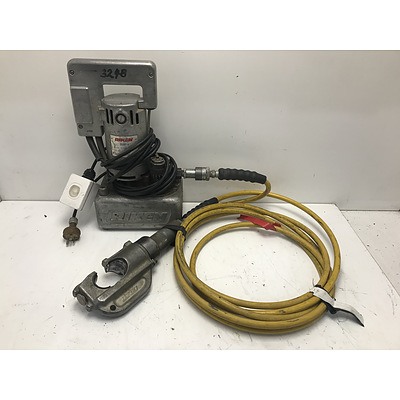 Riken Seiki SMP-4 Hydraulic Electric/Crimping Tool