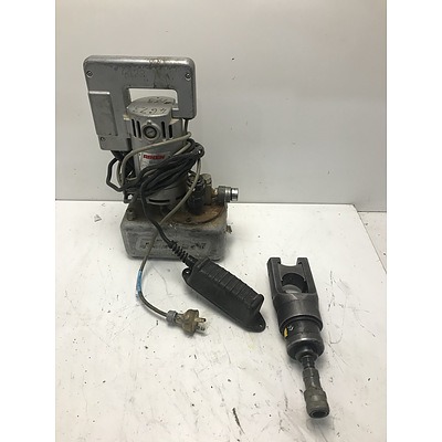 Riken Seiki SMP-4 Hydraulic/Electric Crimping Tool