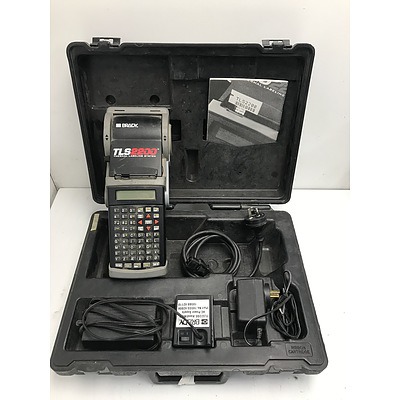 Brady TLS2200 Label Maker With Accessories
