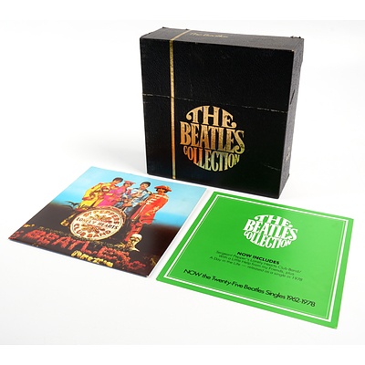 The Beatles Single Collection - Rare Boxed Set Containing Previously Unreleased Sgt Peppers Lonely Hearts Club Ban