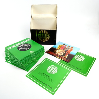 The Beatles Single Collection - Rare Boxed Set Containing Previously Unreleased Sgt Peppers Lonely Hearts Club Ban