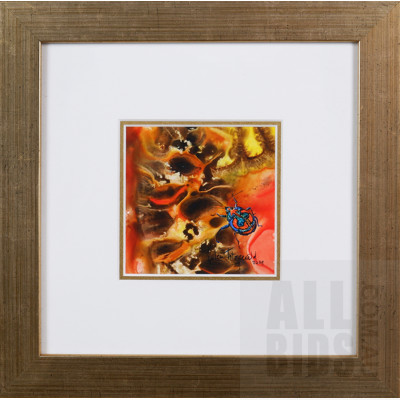 Helen Fitzgerald, Untitled (Beetle) 2009, Mixed Media, 10 x 10 cm