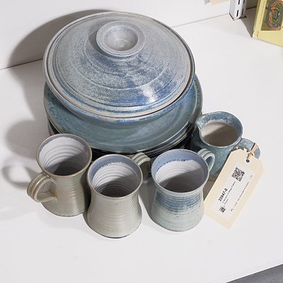 Collection of Mogo Pottery Pieces