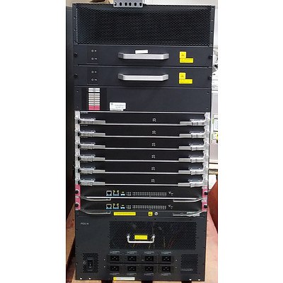 HP (JG619A) FlexFabric 12910 Switch AC Chassis with Modules