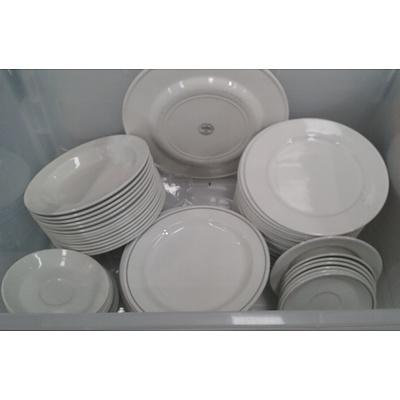 Large Quantity Of Crockery Including Sheffield Homeware, Steelite International, Dudson, Corelle And Yours To Love