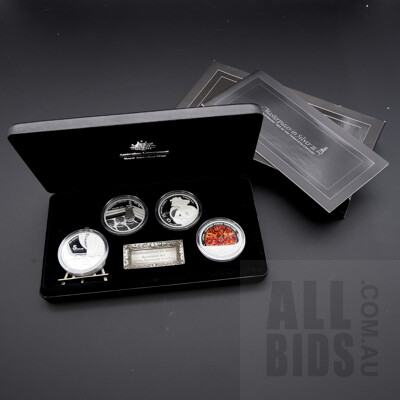 Masterpieces in Silver II 2007 Australian Art of The Twentieth Century Coin Collection in Case and Box