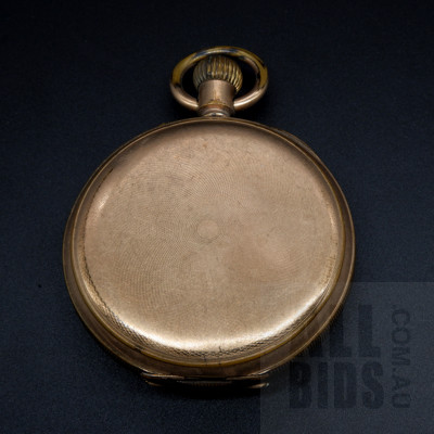Rolled Gold ANA Lever Full Hunter Pocket Watch