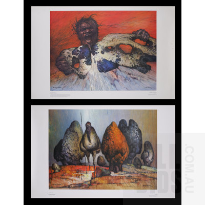Two Unframed Ainslie Roberts Reproduction Prints, each 50 x 70 (image size) (2)
