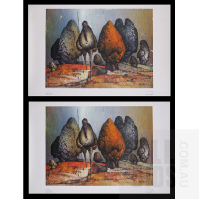 Two Unframed Copies of Ainslie Roberts Reproduction Print, The Ant-Hill Man each 50 x 70 (image size) (2)