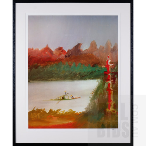 Sidney Nolan (1917-1992), River Kwai Series, Photolithograph, 71 x 57 cm (image size)