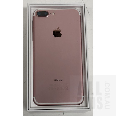 Apple (A1784) 5.5-Inch 256GB LTE iPhone 7 Plus (Rose Gold)