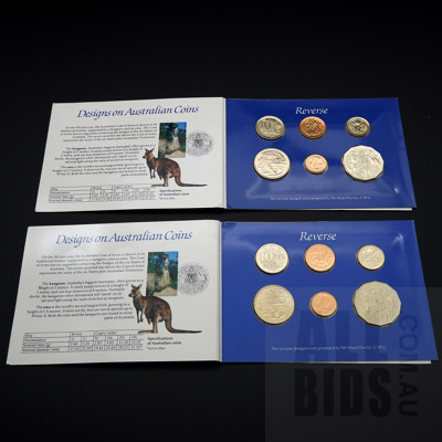 Two 1984 RAM Uncirculated Coin Sets