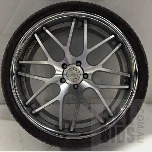 Vertini Magic 22 Inch Wheels With Pirelli Tyres