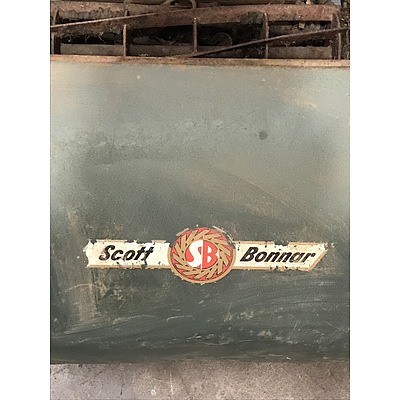 Vintage Scott Bonner Green Keeping Lawn Mower