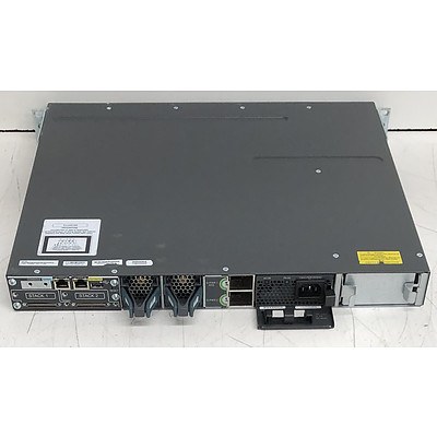Cisco (WS-C3750X-24T-L V02) Catalyst 3750-X Series 24-Port Managed Gigabit Ethernet Switch