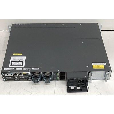 Cisco (WS-C3750X-48PF-S V06) Catalyst 3750-X Series POE+ 48-Port Managed Gigabit Ethernet Switch