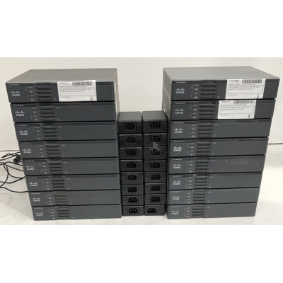 Cisco Assorted 860 Series Routers - Lot of Sixteen
