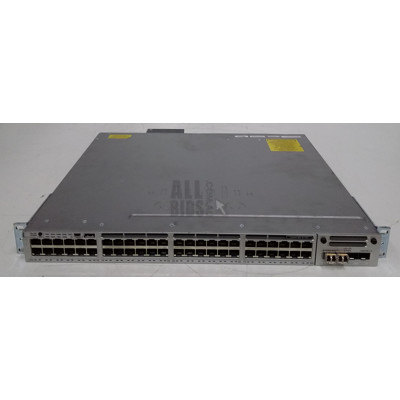 Cisco (WS-C3850-48F-S) Catalyst 3850 Series POE+ 48 Port Managed Gigabit Ethernet Switch