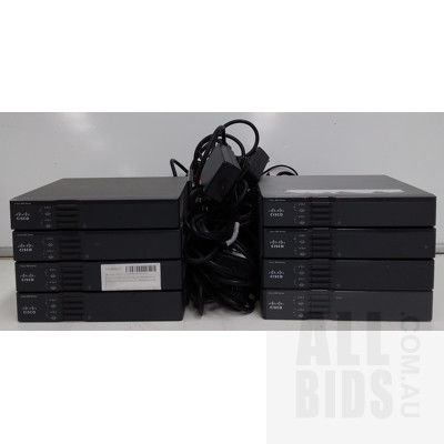 Cisco (CISCO867VAE-K9) 860VAE Series Integrated Services Router - Lot of 8