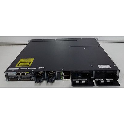Cisco Catalyst (WS-C3750X-24T-S V02) 3750-X Series 24-Port Gigabit Managed Switch