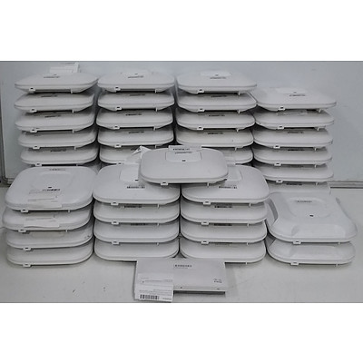 Cisco Aironet 802 and Similar Assorted Wireless PoE Access Point - Lot of Approximately 40