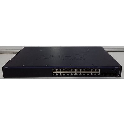 Juniper Networks (EX2200-24P-4G) EX2200 24 Port Managed Gigabit Ethernet PoE Switch