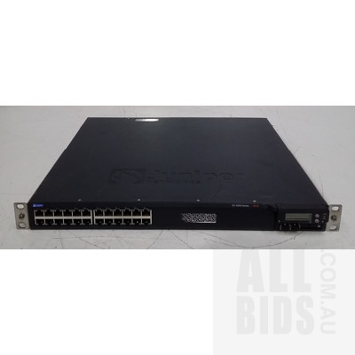 Juniper Networks (EX4200-24T) EX 4200 Series 8PoE 24-Port Gigabit Managed Switch with SFP+ and VCP