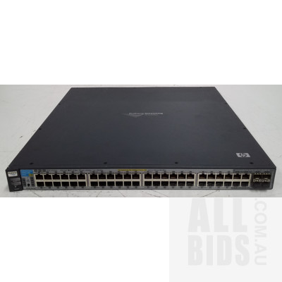 HP (J8693A) ProCurve 3500yl-48G 48 Port Managed Gigabit Ethernet PoE+ Switch