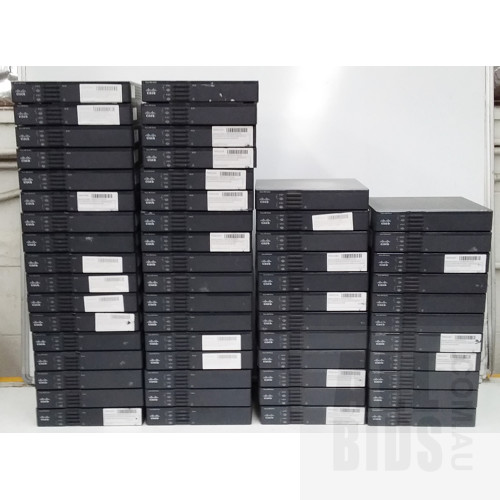 Cisco 860 Series Integrated Services Routers - Lot of Approximately 50