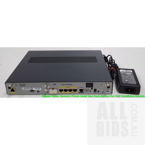 Cisco (C881G-4G-GA-K9 V01) 800 Series WWAN Router