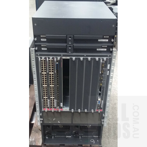 Cisco (WS-C6509-V-E) Catalyst 6500-E Series Switch Chassis with Modules
