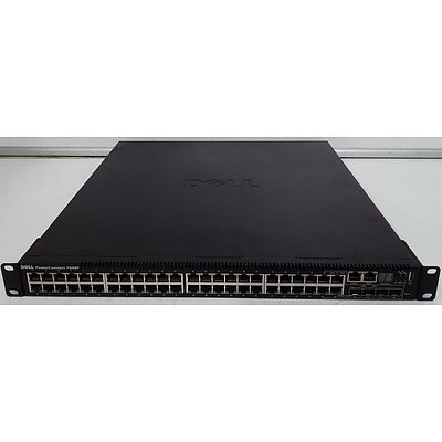 Dell (7048P) PowerConnect 48 Port Managed Gigabit Ethernet PoE+ Switch