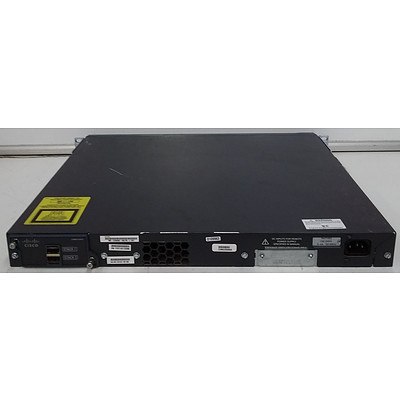 Cisco (WS-C2960S-48LPS-L V02) Catalyst 2960-S Series 48 Port Managed Gigabit Ethernet PoE+ Switch