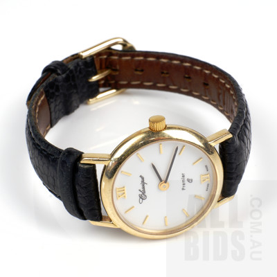 Swiss 14ct Yellow Gold Cased Classique Premier Ladies Wrist Watch