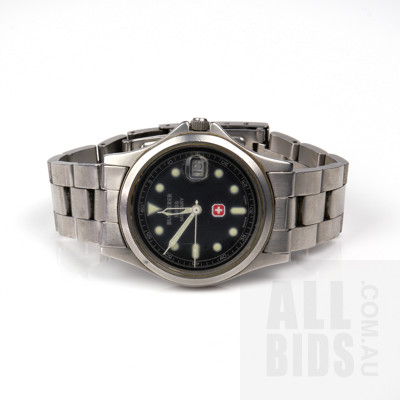 Gents Bucherer Swiss Military Wristwatch, 6-413.1