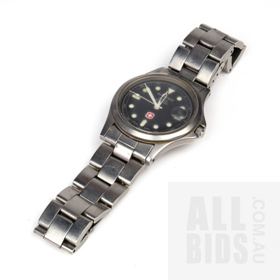 Gents Bucherer Swiss Military Wristwatch, 6-413.1