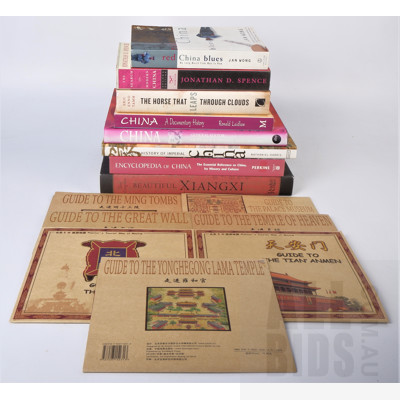 Nine Volumes Relating to China Including Red China Blues by Jan Wong, The Search for Modern China by J D Spencer and More