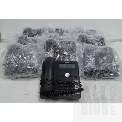 Snom 710 HD audio Gigabit VoIP Phone - Lot of 10