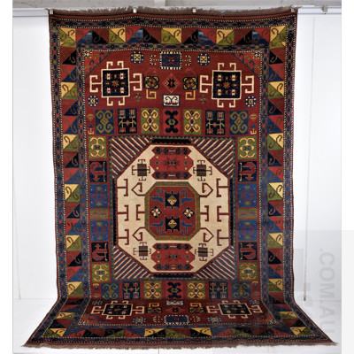 Indo Persian Bhaktiari Hand Knotted Pure Wool Carpet
